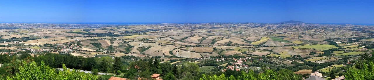 Centro storico e Balcone delle Marche